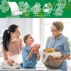 Freelivity Laundry Detergent Sheets, 200 Sheets Fresh Linen Scent -