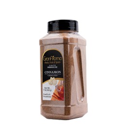GranAroma Granulated Cinnamon, Perfect for Baking, Cooking, Beverages, Smoothies, and Desserts (16 Ounce)