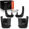 A-Premium Set of 4PCS Mud Flaps Splash Guards Mudguards Mudflaps