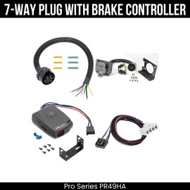 Pro Ser. 7Way Wiring Brake Control For 03-09 Dodge Ram 2500 3500 08-09 4500 5500