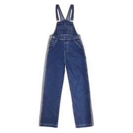 Hybrid & Company Women's Comfortable Stretch Casual Jumpsuit Demin Pants Overalls PVJ6032 MEDIUM WAS M