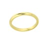 High Polish 14k Yellow Gold Ring, Size 2