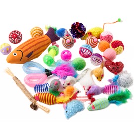 Fashion's Talk Cat Toys Variety Pack for Kitty 20 Pieces