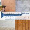 Allkeen 3/16" x 1-1/4" Torx Head Concrete Screws for Anchoring