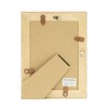 FUJICOLOR Photo Frame, Picture Frame, Wood, 4222L, Large, Brown