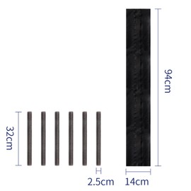 Mmaxboss Protector y guardapolvo para Puerta,Tapón de Aire para Debajo de la Puerta, Impermeable，Mejorado Ajustable con Bloqueo de Ruido,Tope para Puerta De Bajo Puerta, Diseño De Doble Borde