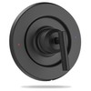 Matte Black Shower Handle Replacement for Moen T2901BL Gibson Posi-Temp