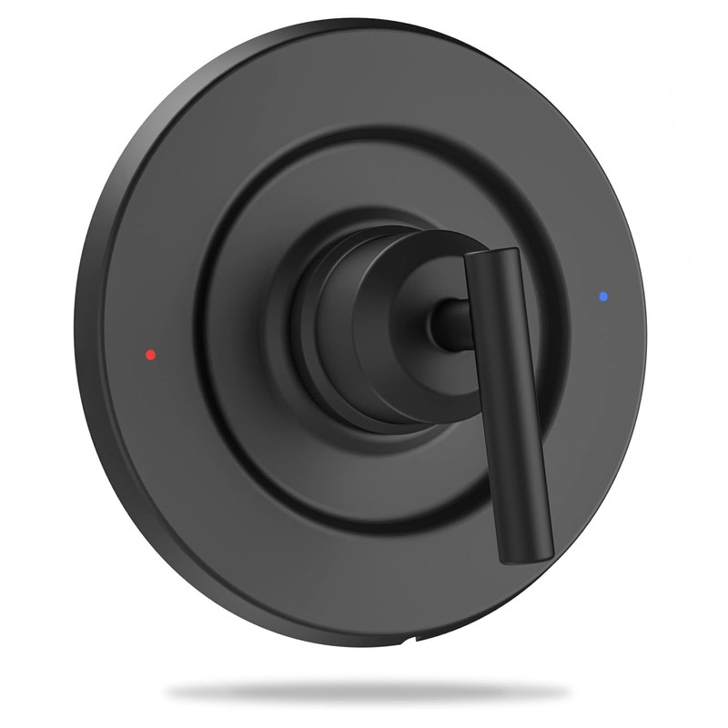 Matte Black Shower Handle Replacement for Moen T2901BL Gibson Posi-Temp