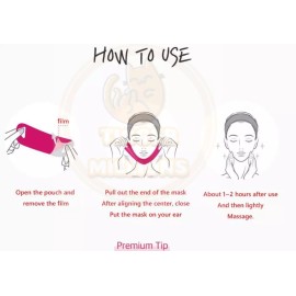 WONJIN EFFECT [US Seller] WONJIN EFFECT V-UP Advanced Tension Mask 5pcs / Box New Import