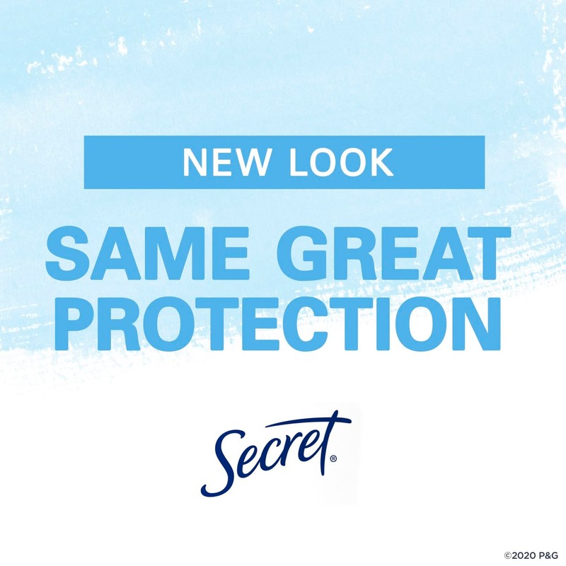 Secret Invisible Solid Antiperspirant and Deodorant, Spring Breeze, 2.6 oz