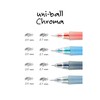 Uniball CHROMA 0.5mm Refillable Mechanical Pencils with Eraser, Contoured Cushion