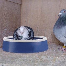 Mipcase 5pcs Pigeon Nest Parakeet nest Box pet Supplies Plastic Bird Nesting