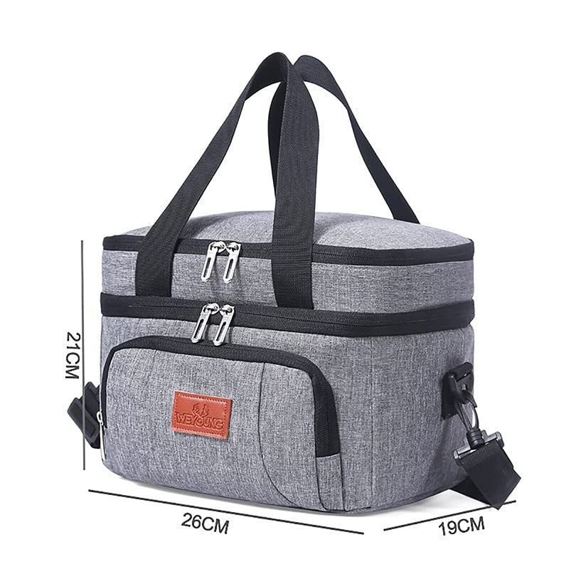 Versatile 10L Outdoor Lunch Cooler Bag - Portable, Thermal Insulated