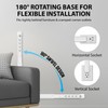 Telescopic Outlet Extender, 4 AC Outlets & PD 20W USB-A