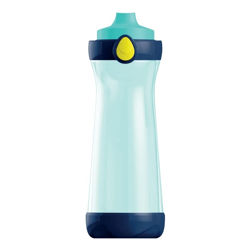 Maped Picnik Concept 871617 Spillproof Water Bottle, 19.6 oz, Blue