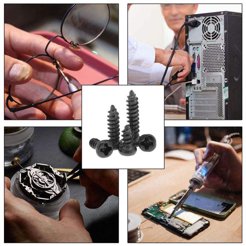 SING F LTD 750Pcs Pan Head Self Tapping Screw Set