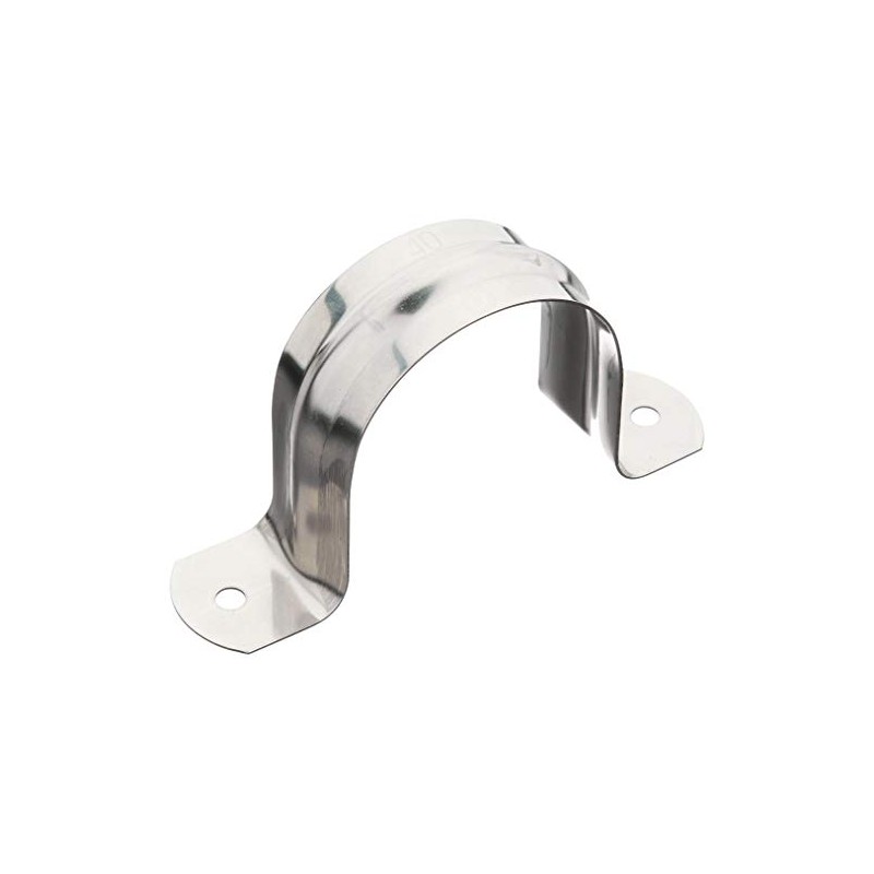 Kakudai Stainless Steel Saddle Bands, 625-101-40, 1.9 inches (49 mm),