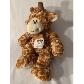 Jumbo Weighted stuffed animal, Giraffe, Llama, Elephant or Monkey, plush with 6 lbs - washable, weighted buddy, Aunt Sandy's Sewing