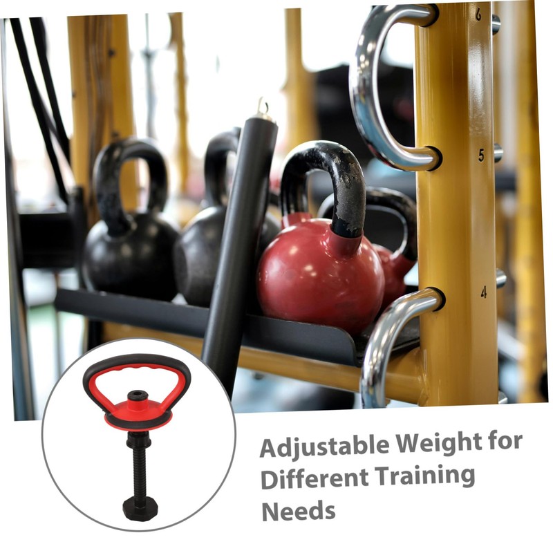 BIUDECO Adjustable Kettlebell Handle Kit Versatile Weight Converter for Home