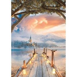 Nathan 12000926 1500 Piece Jigsaw Puzzle Enchanted Horizon - Diego Hernandez - Adults and Children from 14 Years - Premium Jigsaw Puzzle - Artist Collection
