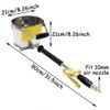 Uenede Stucco Sprayer Gun, 4 Jet Cement Mortar Paint Hopper