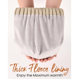 FURTALK Hat Scarf and Touchscreen Gloves Set for Women 3 in 1 Ladies Winter Beanie with Pom Pom Warm Fleece Lined, Khaki