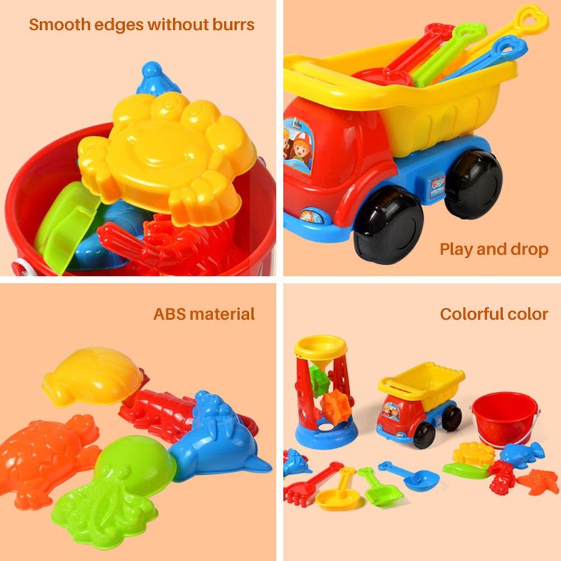 Summer Beach Toy Sand Set Kids Beach Toys Set with