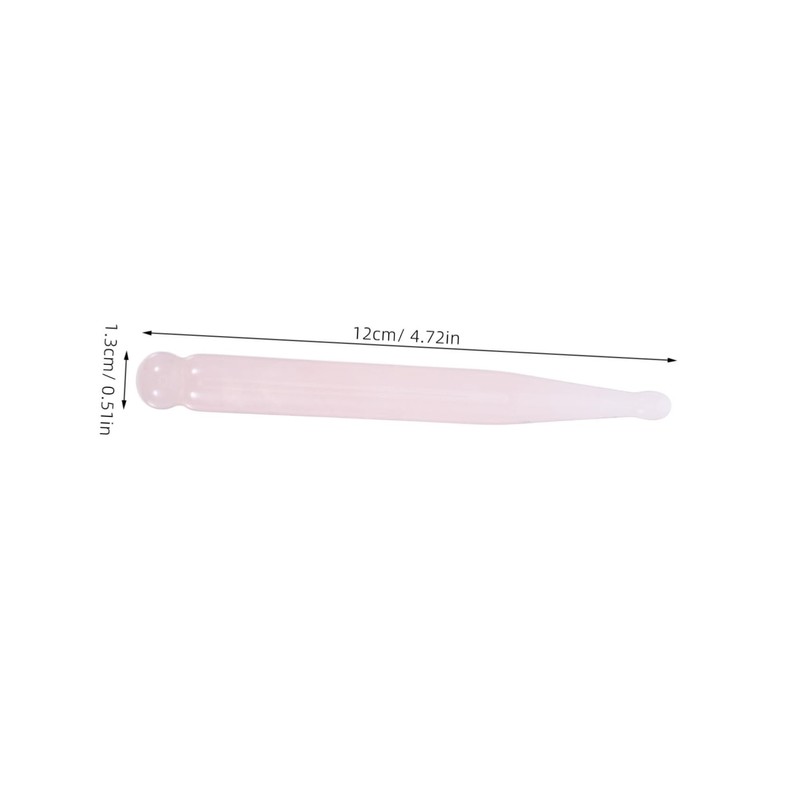 FOMIYES Rose Quartz Acupressure Massage Pen Gua Scraping Massage Tools