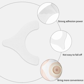 20 Pcs ZnnaYoha Ostomy Barrier Strips for Colostomy Bags, Y-Shaped Barrier Adhesive Strips