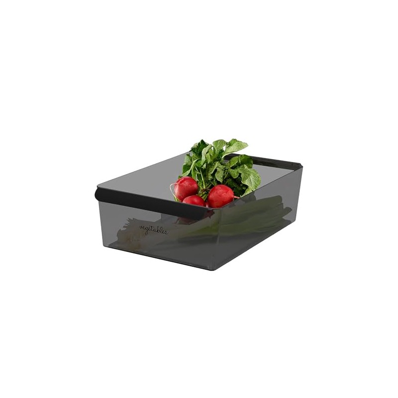 Madesmart Wide Deep Bin (Sz) - Carbon