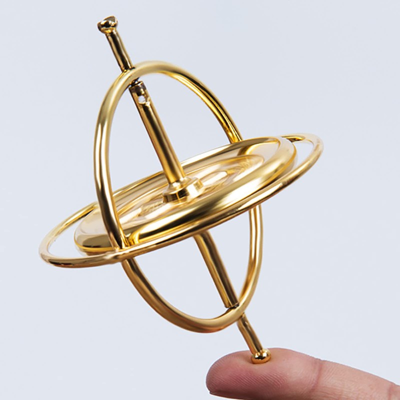 # Metal Anti Rotary Table Physics Toy, Colorful Gift for
