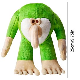 Italian Brainrot Toy Tralalero Tralala Plush Shark Plush for Kids & Adults Emotional Support Plushie Cute Plushies Gifts for Fans Toy Girls Boys Birthday Present. (BRR BRR Patapim)