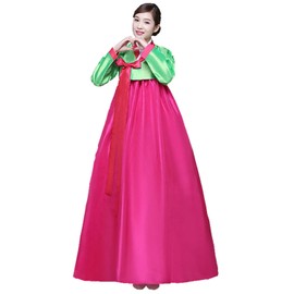 [Manufacturer] Korean Folk Costume, Hanbok Kaemai School Dress (L, Green)