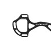 Acavallo Alupro Hackamore Bit, One Size, Black