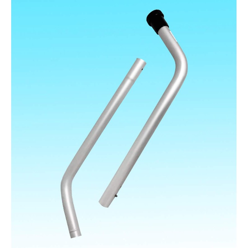 JANILINK Wand for Backpack Vacuum 2 Piece Button Lock Aluminum