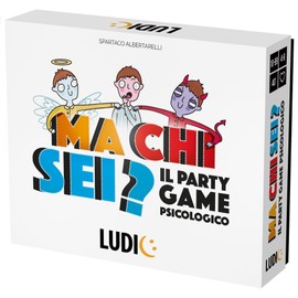 Ludic But Who Are You? The Psychological Party Game It53528 Family Party Game for 4-8 Players, Made in Italy