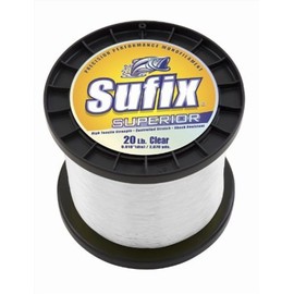 Sufix Superior 30 lb. Test 450 YD, Clear