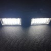 Pack of 2 White Number Plate Lights for M-B/enz ML
