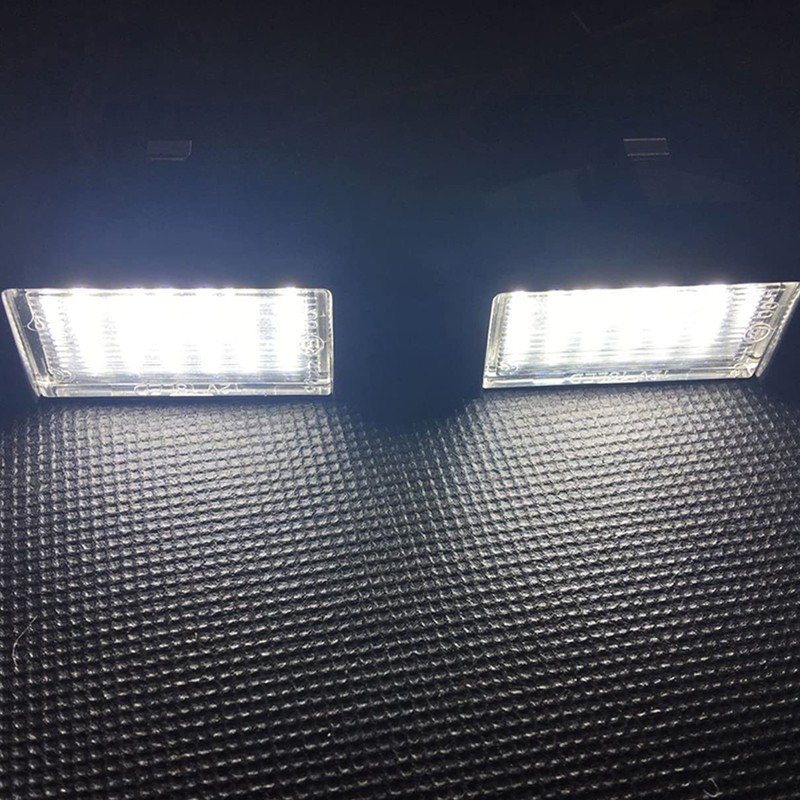 Pack of 2 White Number Plate Lights for M-B/enz ML