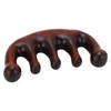 Wood Scalp Meridian Comb Stress Relief Prevent Static Wide Tooth