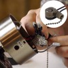 Ceiling Fan Light Switch ZE-109m Metal Pull Chain Switch,Two Wire
