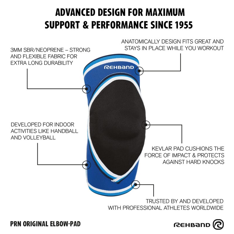 Rehband PRN Original Elbow Pad Unisex - Elbow Protection -