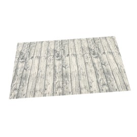 Alipis Wood Grain Retro Tablecloths Decorative Tablecloth in Colors for Dining Table Dec