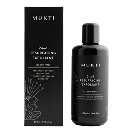 MUKTI 2-in-1 Resurfacing Exfoliant, 100ml