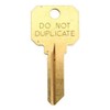 DND SC1 Do Not Duplicate Key Blank for Schlage Lock