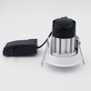 Leyton Lighting ELANXT-4K-CH ElanX Tilt Dimmable 8w LED Downlight, IP20,