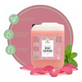 Tónico Facial Productos Mart Mexico de Rosas con Menta, Hidratante para Todo Tipo de Piel