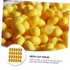 FOMIYES 100pcs Natural Silk Facial Cleaning for Gentle Exfoliation and