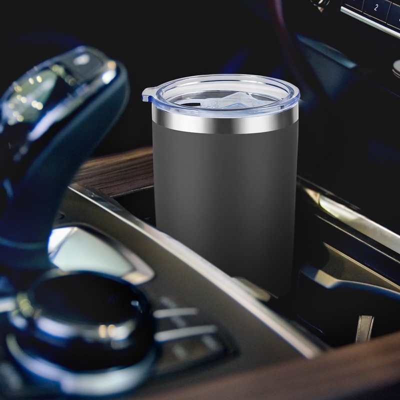 20oz Splash-Proof Silicone Travel Mug Lid - Slim Replacement Cover