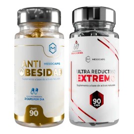Suplemento Antiob Control De Peso + Reductivo Extremo 90 Cáp